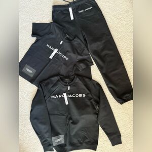 Marc Jacobs Black Logo 3 piece set